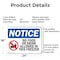 Signmission No Food Or Drink Allowed In, 24 in W x Rectangle, Aluminum OS-2PACK-NS-A-1824-L-14573 - alternate 2